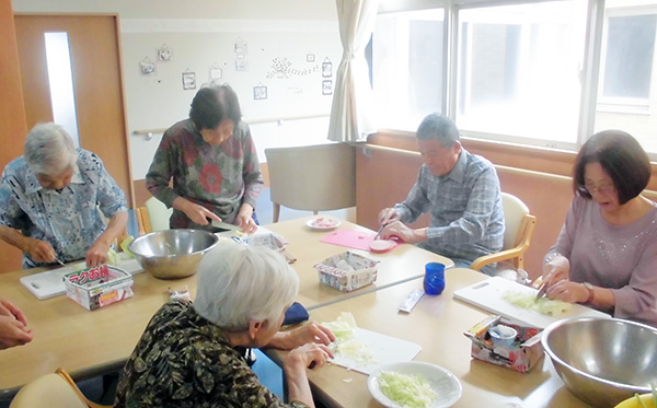 冷やし中華　料理しました