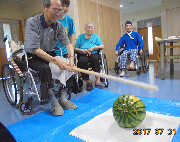 スイカ割り　イベント