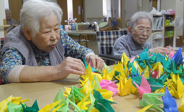 千羽鶴作り