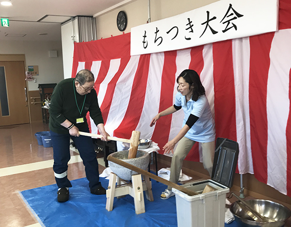 餅つき大会