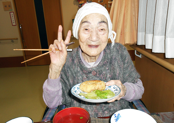ポテトコロッケ　料理
