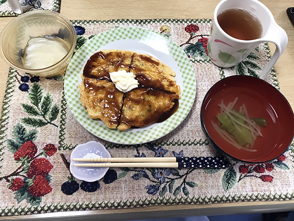 ねぎ焼き　料理