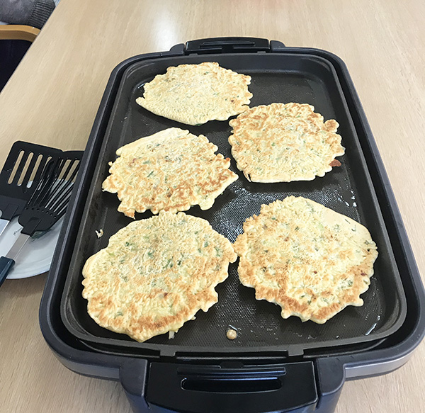 ねぎ焼き　料理