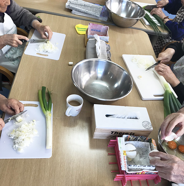 ねぎ焼き　料理