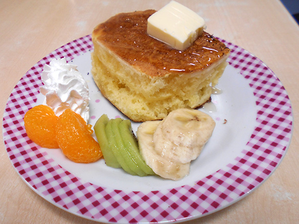 ふぁふぁパンケーキ作り