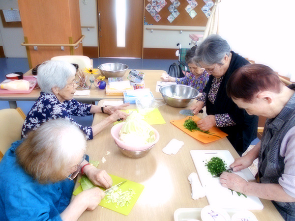 餃子作り