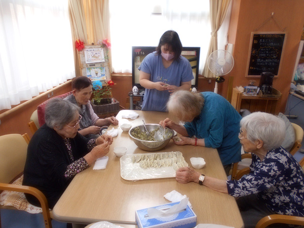 餃子作り