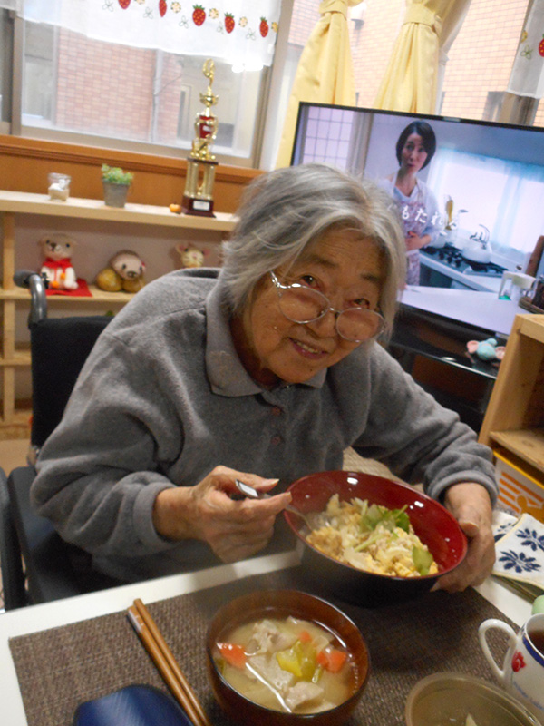 ふわとろ親子丼＆豚汁を作りました。