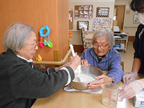 うぐいす餅を作ろう♪