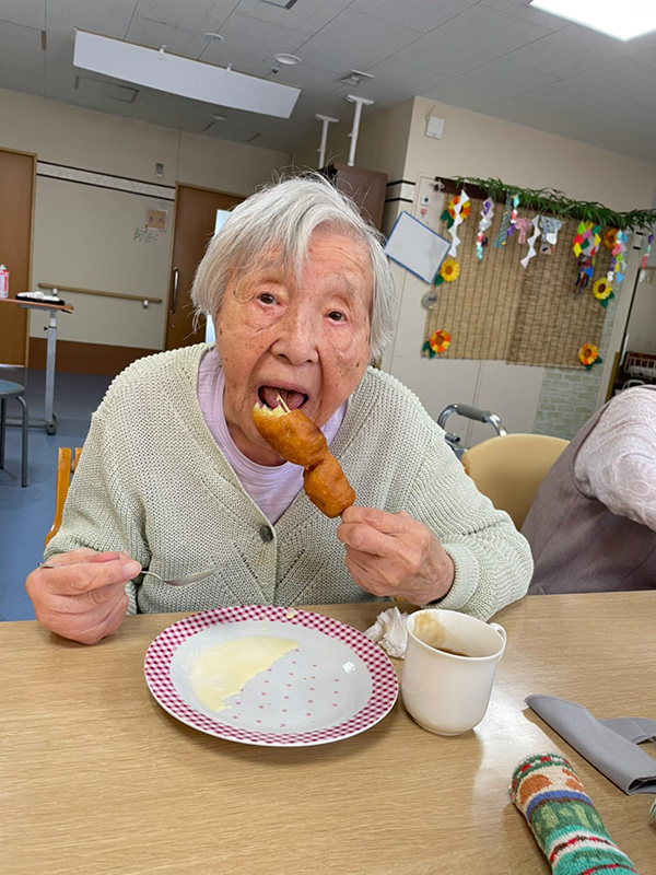 バナナ串揚げ