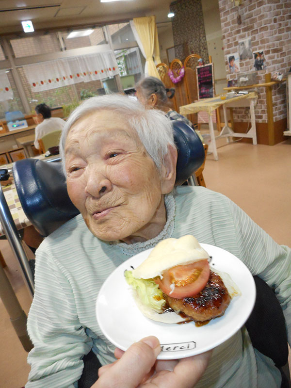 テリヤキバーガー作りました