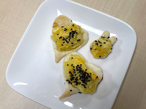 「スイートポテトパイ」作り