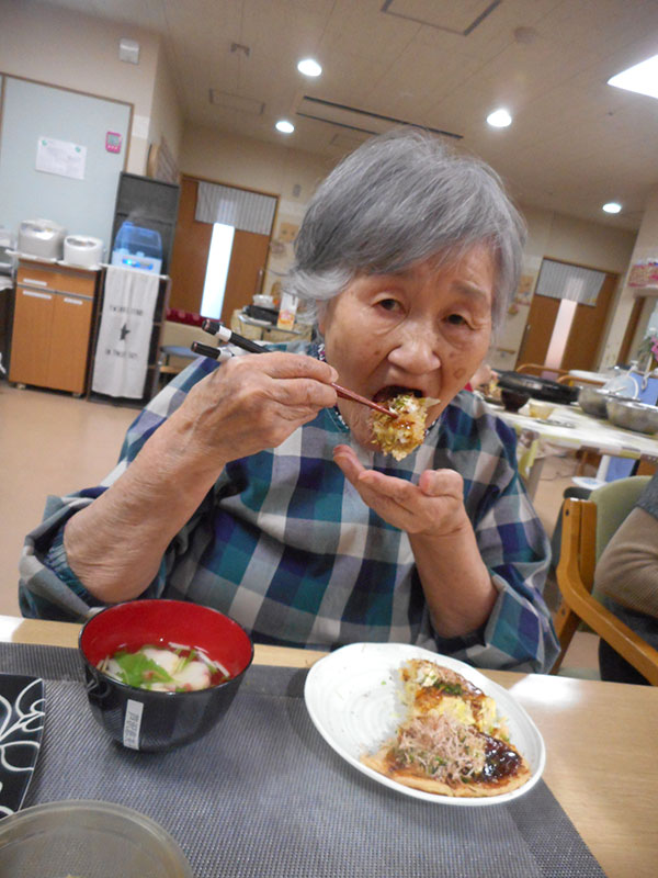 お好み焼きを作りました