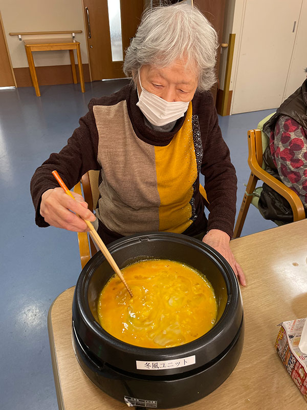 「お花寿司ケーキ」作り