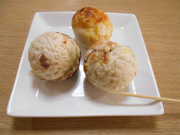 白いたこ焼き作り