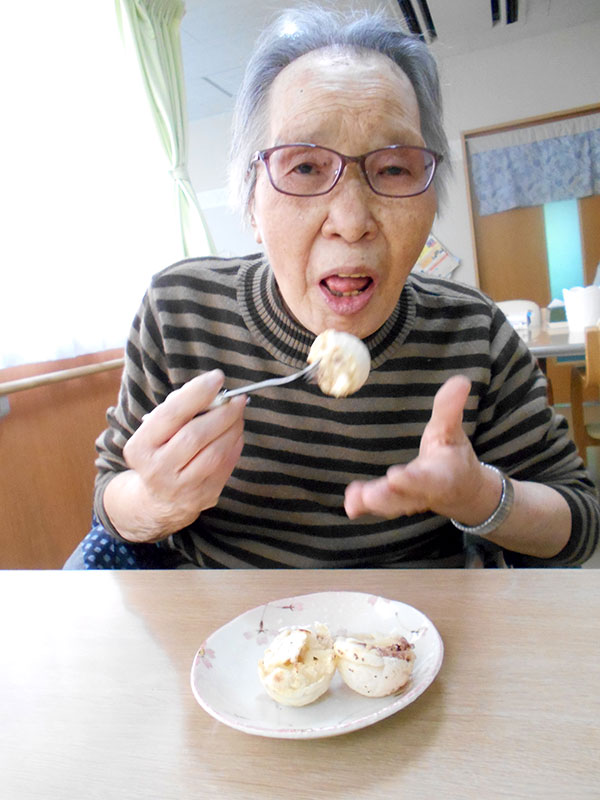 白いたこ焼き作り