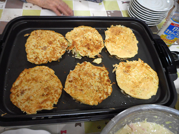 お好み焼きを作りました