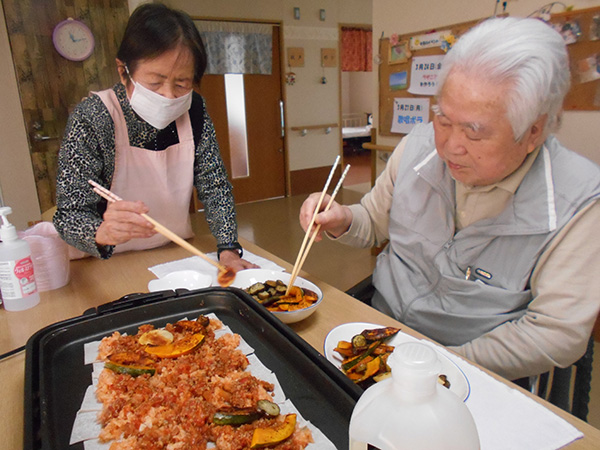 ラザニア作り