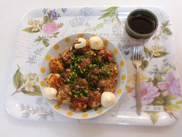 まんまるの、たこ焼きが出来ました！