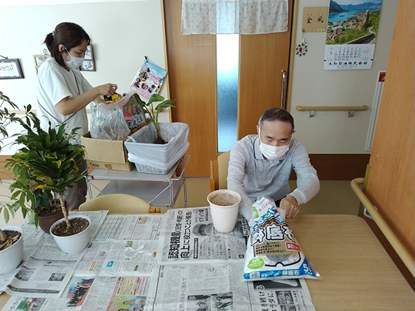 ショートステイの日常