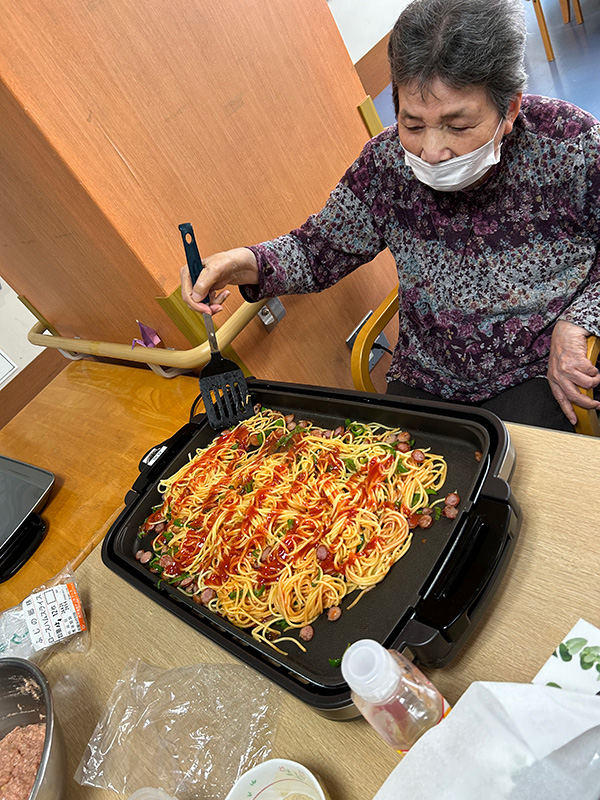 「大人様ランチ」作り