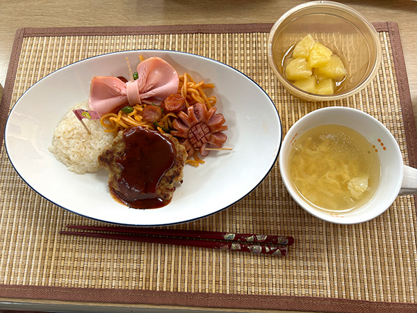 「大人様ランチ」作り