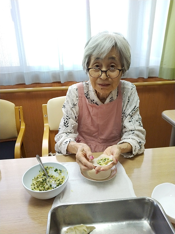 餃子作り