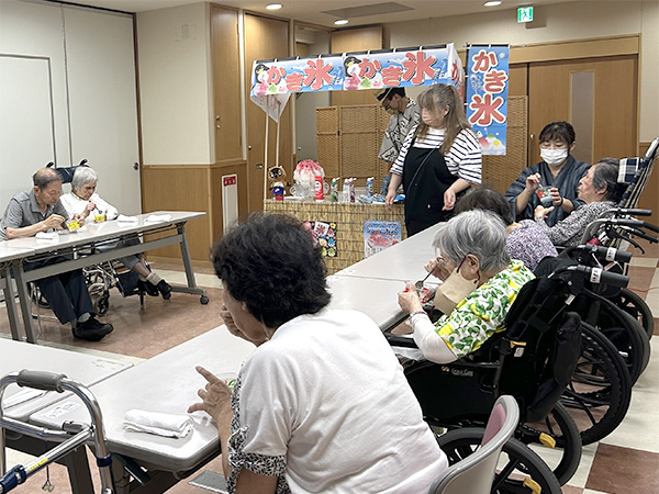 花火大会・かき氷