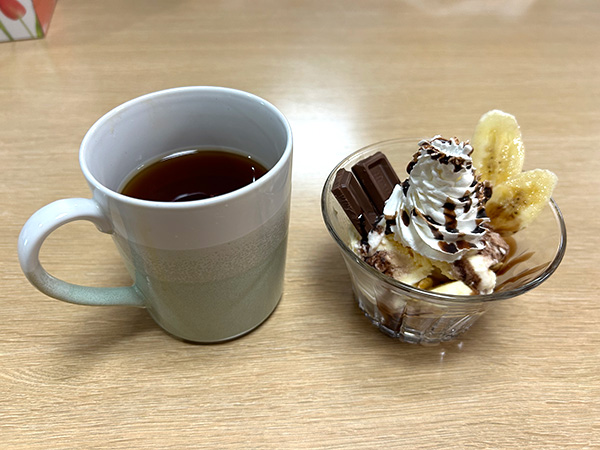 「チョコレートパフェ」作り