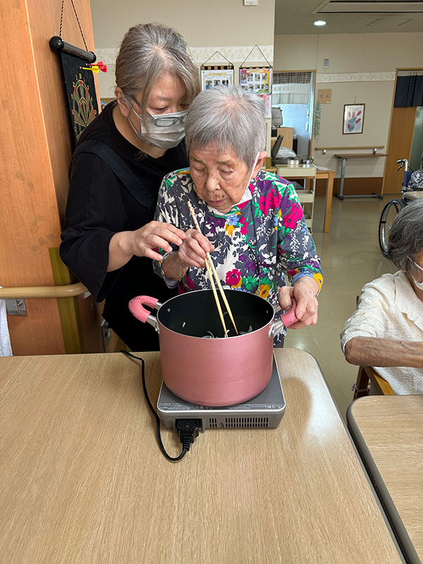 「オムハヤシライス」作り