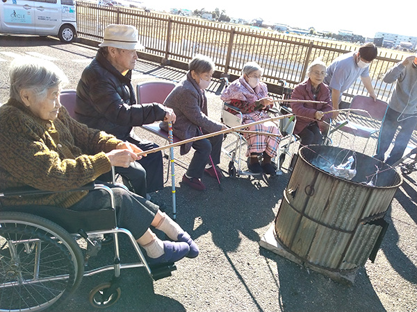 どんど焼き♬