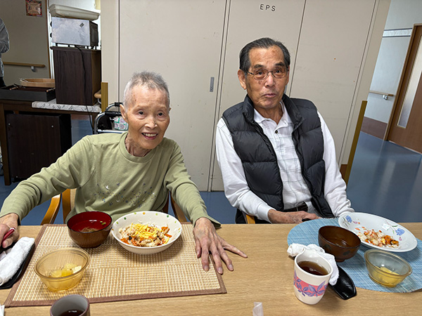 「鮭ちらし」作り